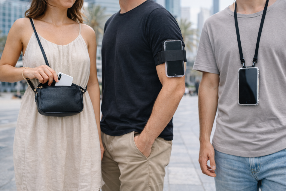 Carry Your Phone While Walking